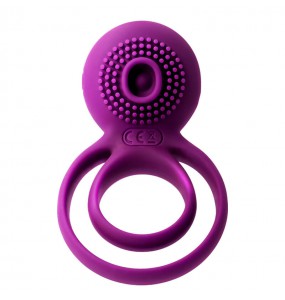 USA SVAKOM - Tammy Vibrating Penis Cock Ring (Chargeable - Purple)